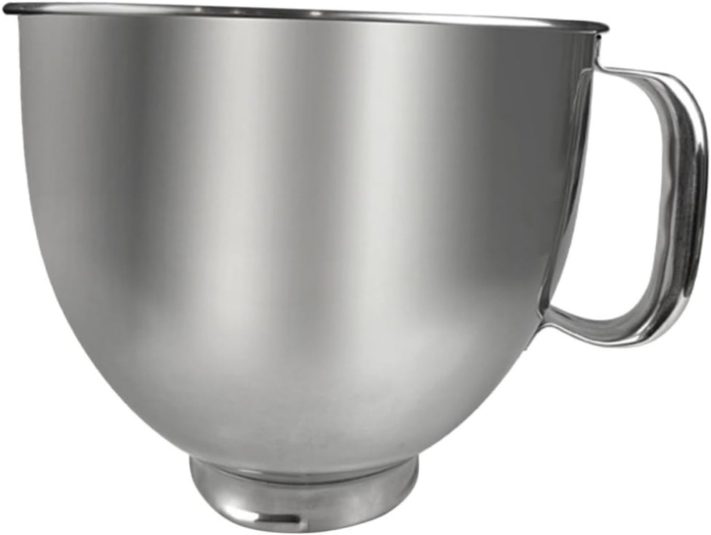 Sturdy Stainless Steel Mixing Barrel for Household Mixer Bowl Replacement Parts Efficient Mixing for Batters Sauces and Light Desserts