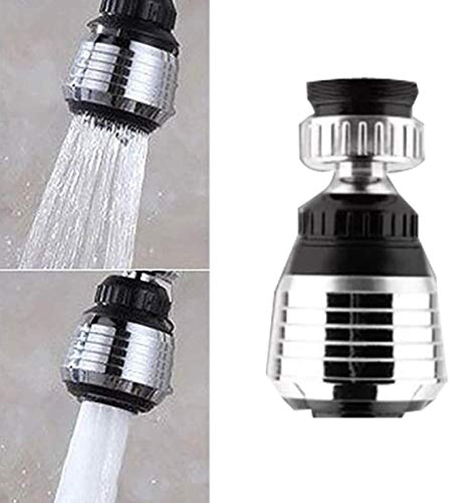 360 Rotate Swivel Water Saving Tap Aerator Diffuser Faucet Nozzle Filter Adapter 1Pcs