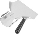 French Fries Shovel Ice Scoop Stainless Steel Ice Shovel Easy to Use for Restaurant