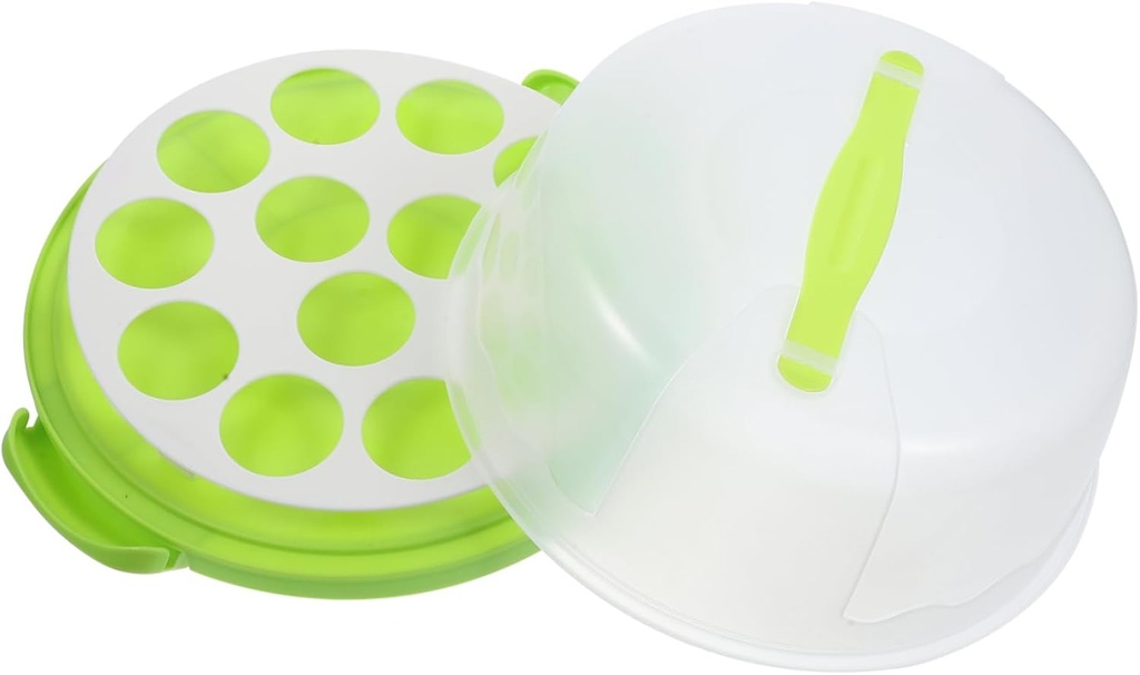 Reusable Cake Carrier Box with Handle Multi-functional Cake Packaging Container for Storing Muffins Capacity Dessert Storage