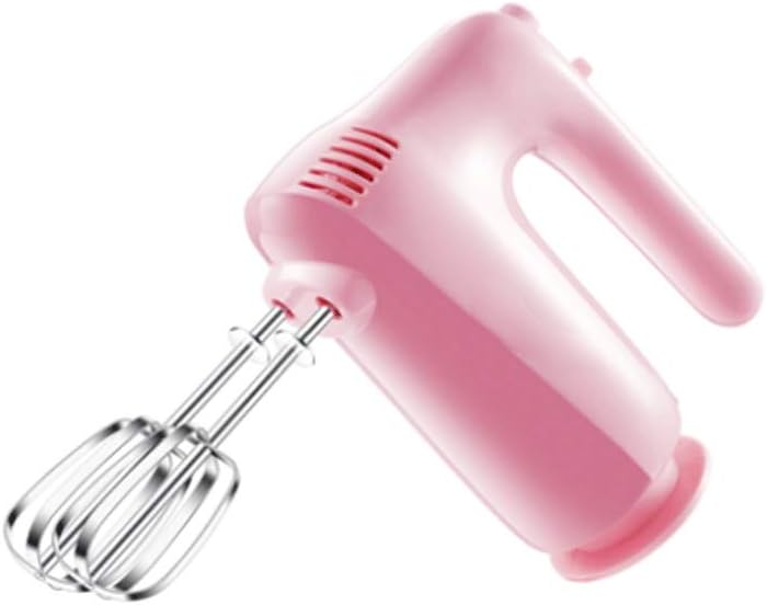 5 Speed Electric Hand Mixer Stainless Steel Twisted Wire Beaters and Whisk Household Mini Hand Mixer Baking Mixer Electric Hand Mixers fine