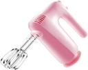 5 Speed Electric Hand Mixer Stainless Steel Twisted Wire Beaters and Whisk Household Mini Hand Mixer Baking Mixer Electric Hand Mixers fine