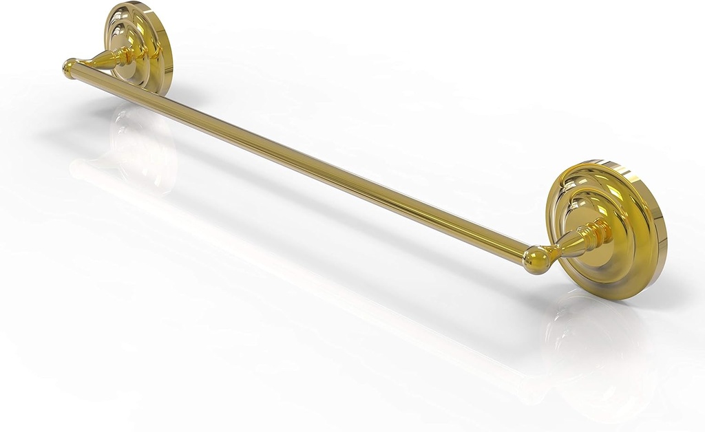 Allied Brass QN-31/24-PB 21-Inch Towel Bar, Polished Brass