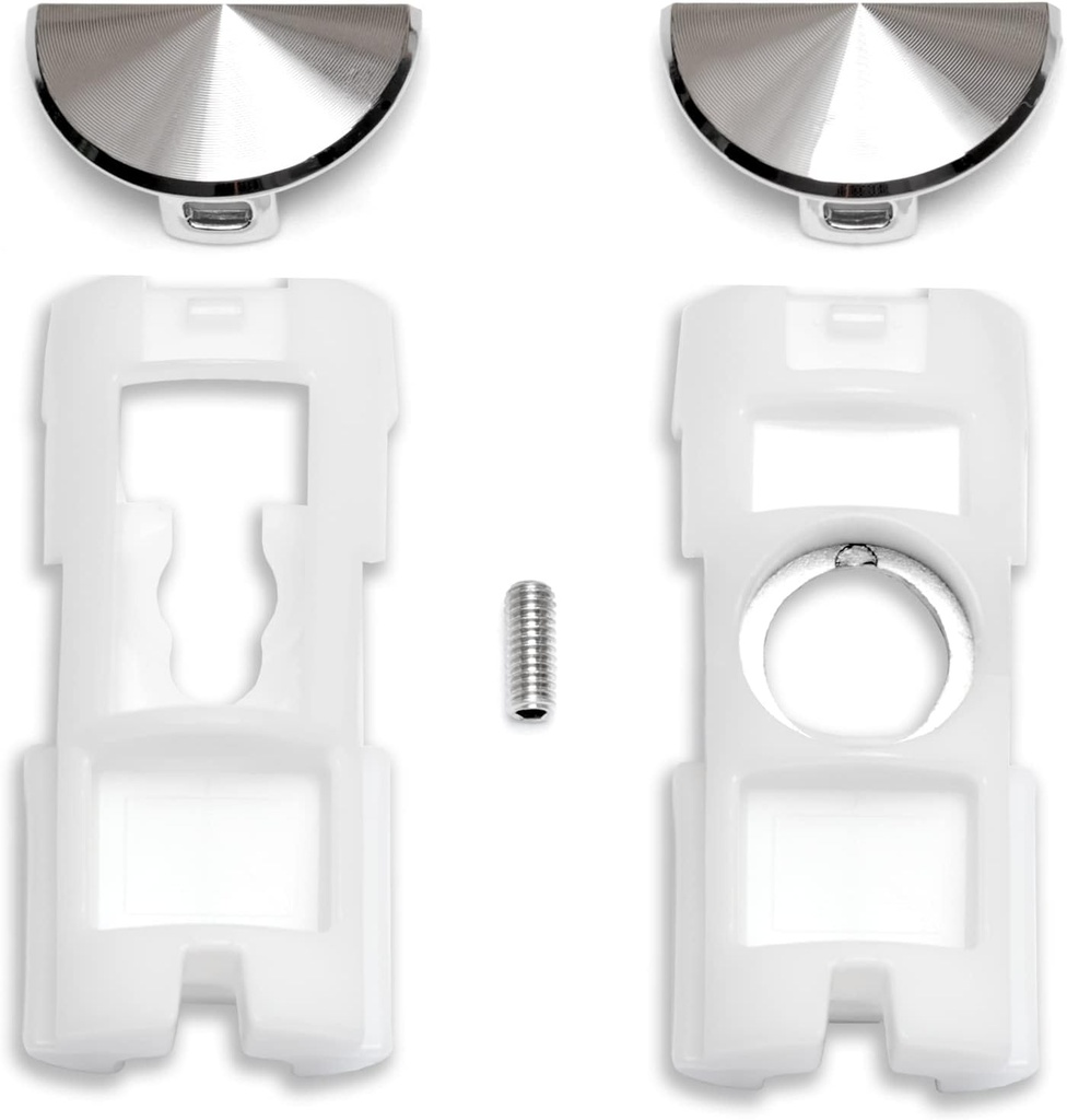 DA61-07540A DA61-08247A Refrigerator Replacement Door Handle Covers Support Kit Compatible with Samsung 3298044 AP5578979 3160453 PS4145181 6009-001526 2029618 PS4133423