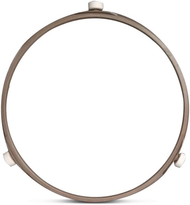 SPS Material Microwave Oven Glass Turntable Circle Fittings Bracket Base Outer Diameter 7"/17.6cm Wheel 0.55"/1.4cm Suitable for 9.6" Microwave Turntable