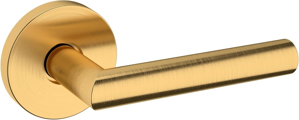 Baldwin 5173044PASS 5173.Pass 5173 Passage Door Lever Set with 5046 Rose from The Estate Collection