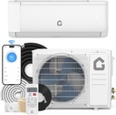 12000 BTU Mini Split Air Conditioner Heat Pump System - SEER 21, WiFi Enabled, Energy Efficient Cooling, Quiet Operation