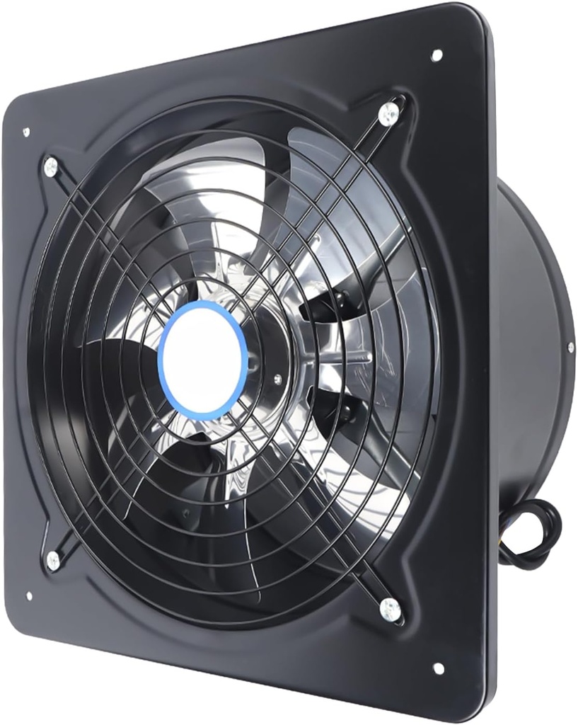 12" Explosion Proof Fan，Blower Axial Flow Exhaust Fan，Ventilation Extractor High Velocity Utility Air Blower Fan or Kitchen Warehouse and Workshop