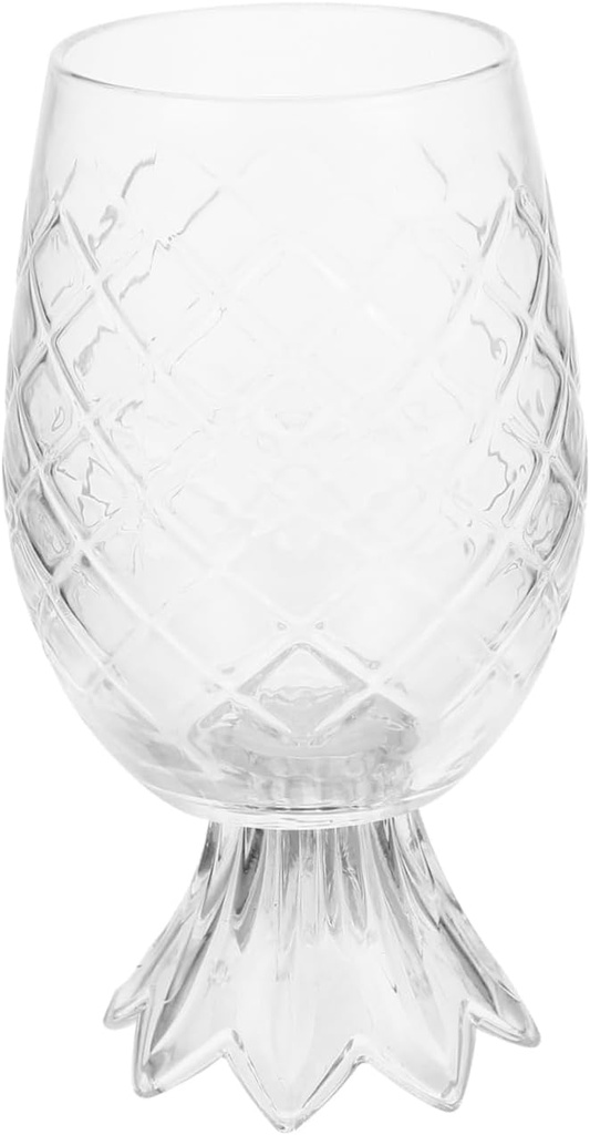Luxshiny Pineapple Drinking Glasses Retro Cocktail Cups for Parties Unique Bar Decorations Reusable and Attractive Beverage Holders for Juice and Cocktails
