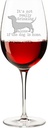 It's Not Really Drinking Alone If The Dog Is Home Dachshund Engraved 18-ounce Wine Glass