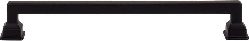 Atlas Homewares Erika Pull 7 9/16 Inch (c-c) Matte Black