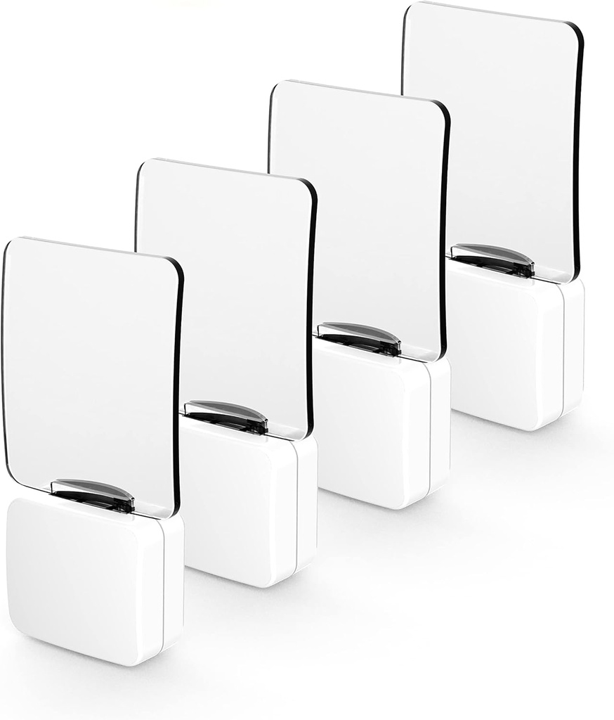 oviitech Superior Night Light with Dusk to Dawn Light Sensor at Bottom, Light in Warm White for Hallway, Bedroom, Living Room, Bathroom and Other Scenes, UL Certified, White, 4 Pack