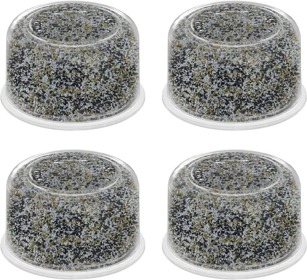 Shower Head Filter Replacement Cartridge Compatible with All Canopy Handheld & Fixed Filtered Shower Head, Shower Filter For Hard Water, 4 Pack