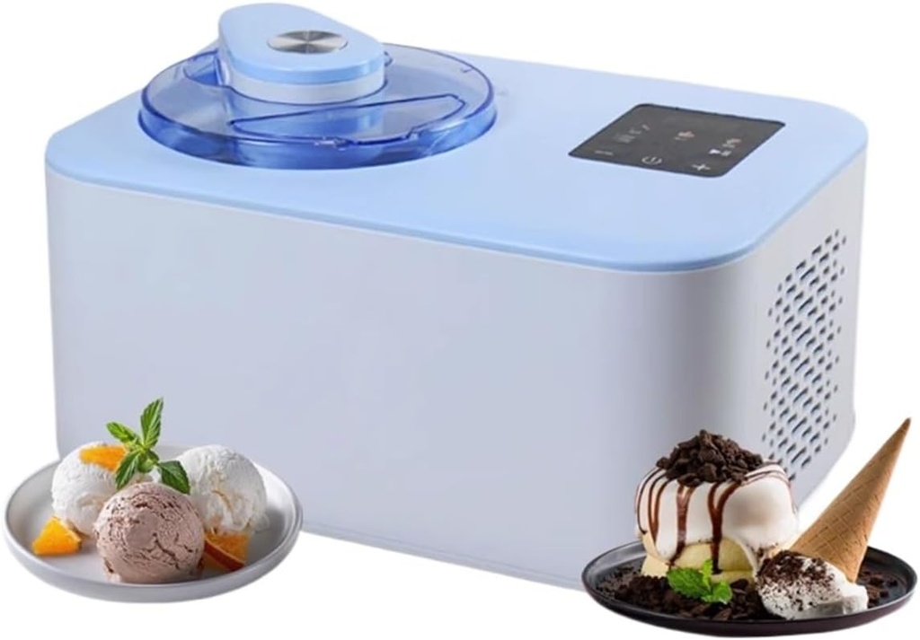 Ice-Cream Machine Ice Cream Machine 1.2L Large Capacity Compressor Refrigeration Household Fully Automatic Ice Cream Ice Cream Machine Ice Cream Makers