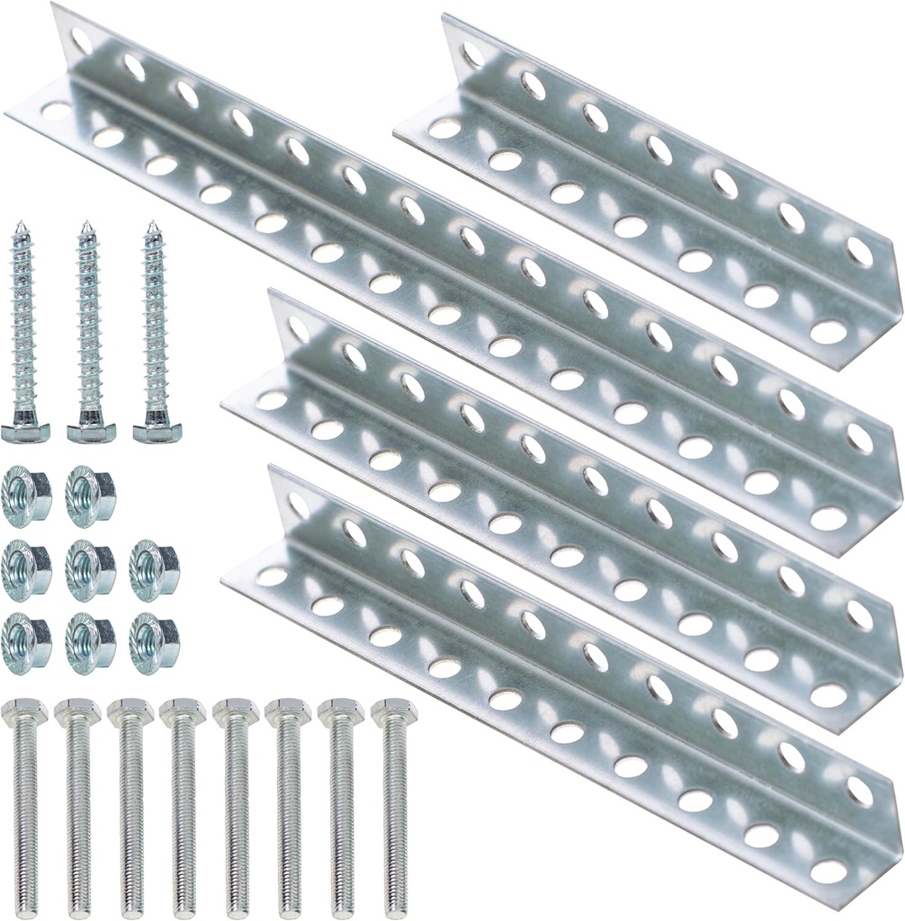 Garage Door Opener Hanging Kit, Galvanized Steel, Installation Screws Included, Compatible with Most Popular Brands