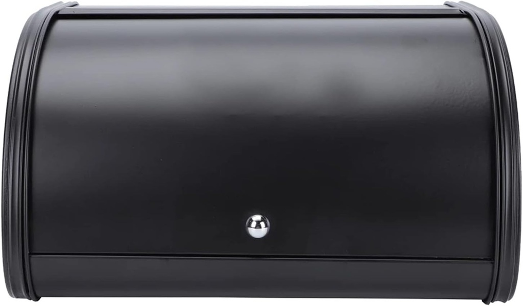 Bread Bins Bread Storage Metal Bread Box with Roll Lid for Kitchen Food Storage