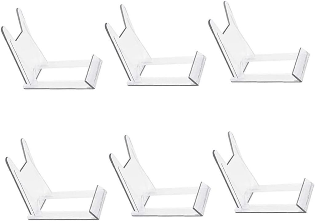 SECFOU Strong Plate Holder Display Stand Large Plate Stands for Display Commodity Holders