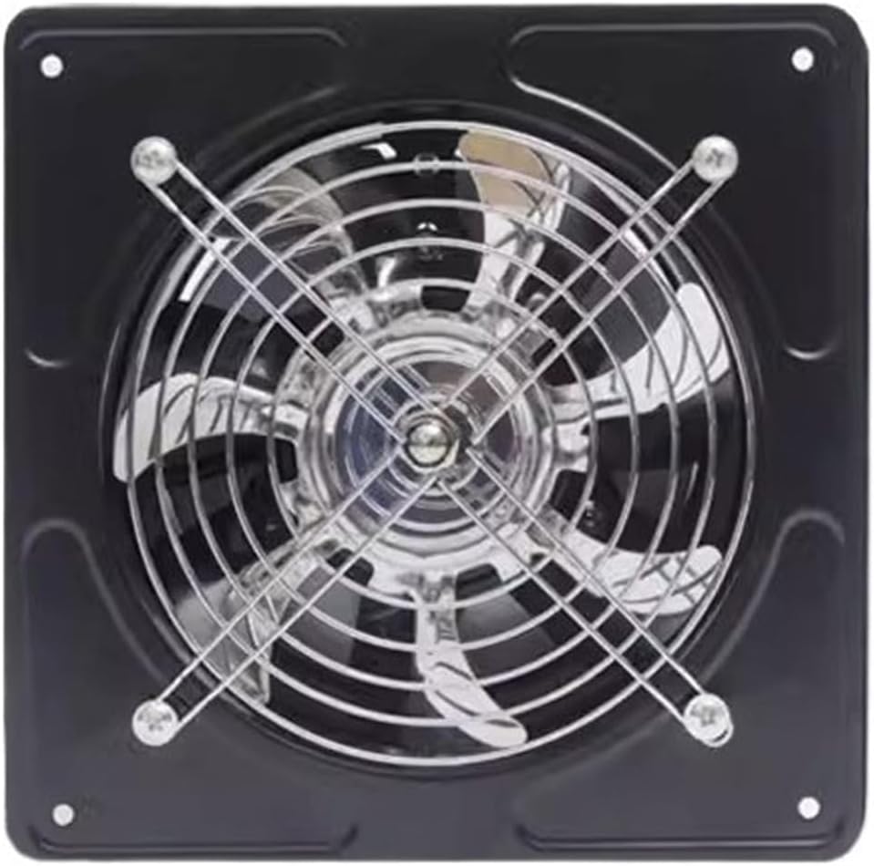 Kitchen Exhaust Fan Home Kitchen Exhaust Fan 8 Inch Two-way High-power Window Exhaust Fan Exhaust Fan Round Commercial Ventilation Fan Bathroom Fan