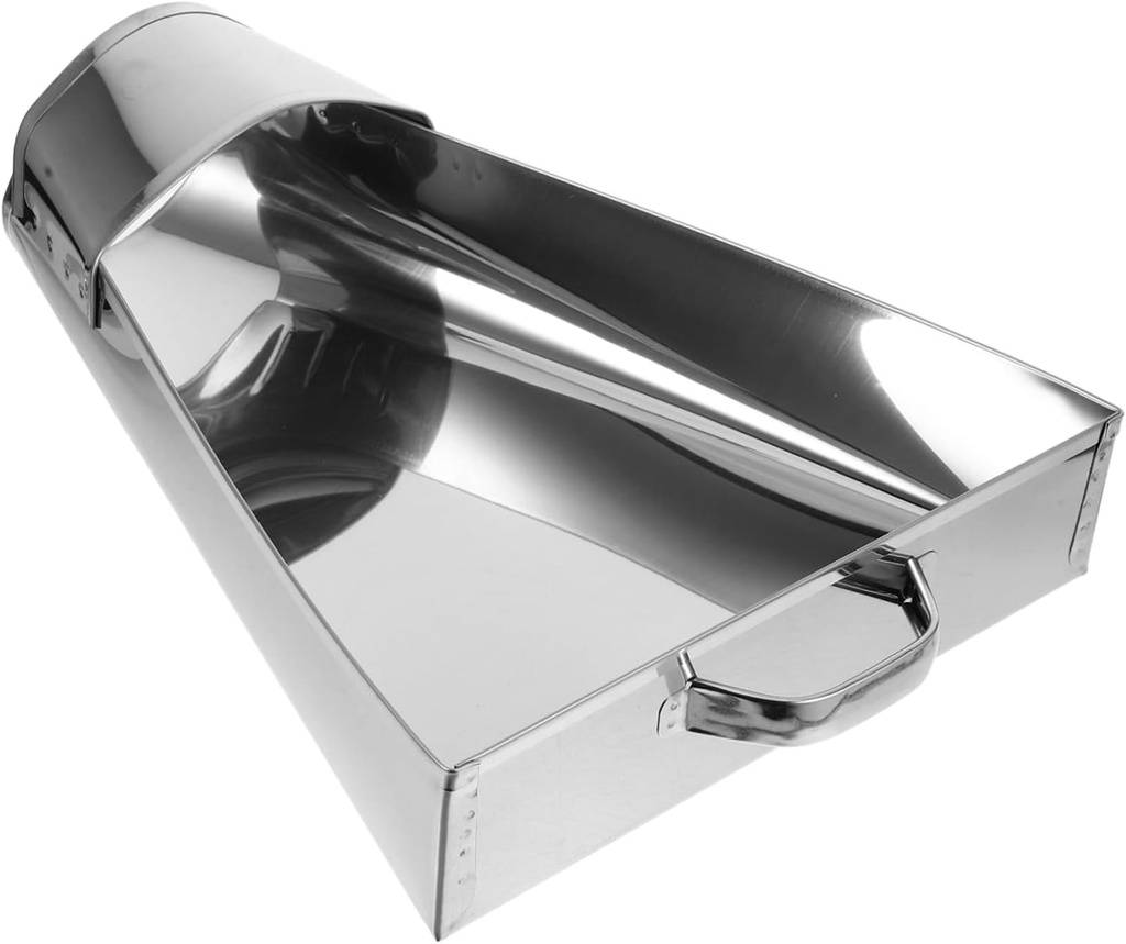 ABOOFAN Stainless Steel French Fry Bagger Scoop Snack Shovel for Efficient Scooping of Popcorn Fries and Ice Ergonomic Design for Comfortable Use