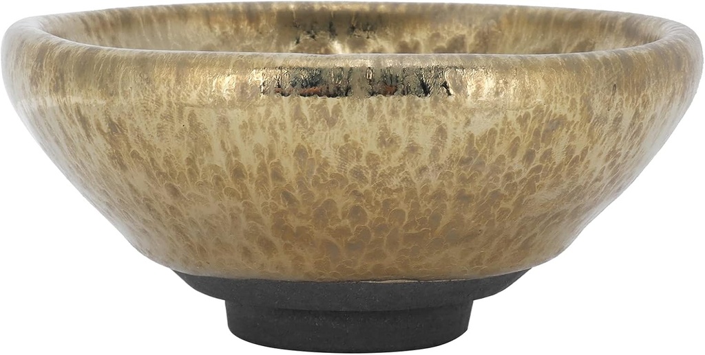 Teacup Chinese Tea Bowl, Chinese Kungfu Teacup Jianzhan Tea Bowl Crafts Mug Matcha Bowl Handmade Tea Bowl Teaware Accessory Home Decoration Collection