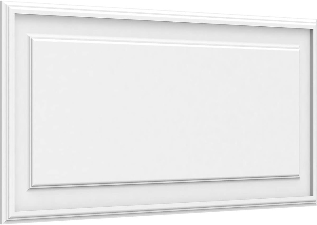 Ekena Millwork 40"W x 18"H x 5/8"P Legacy Raised Panel Decorative Wall Panel