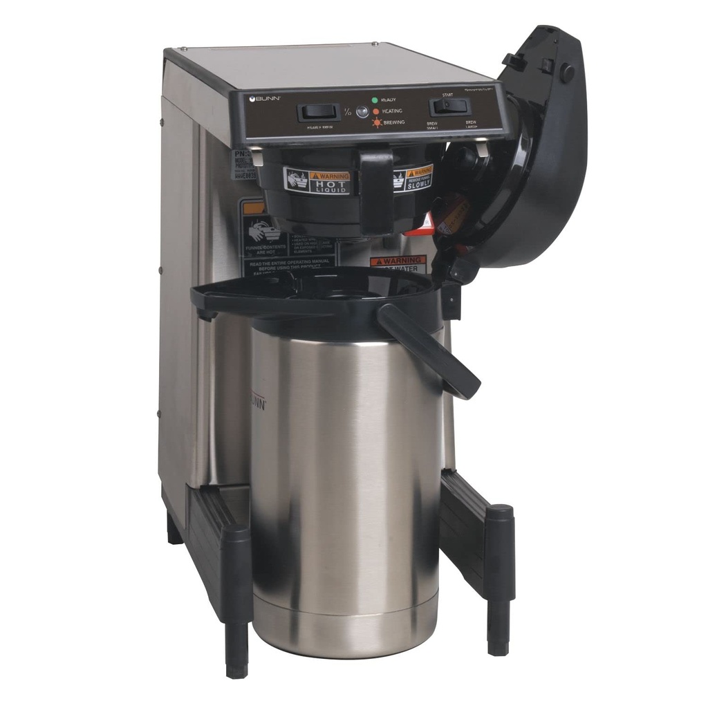 BUNN-O-Matic 39900.0006 WAVE15-APS SmartWave Low Profile Wide Base Coffee Brewer, 120 V, Each