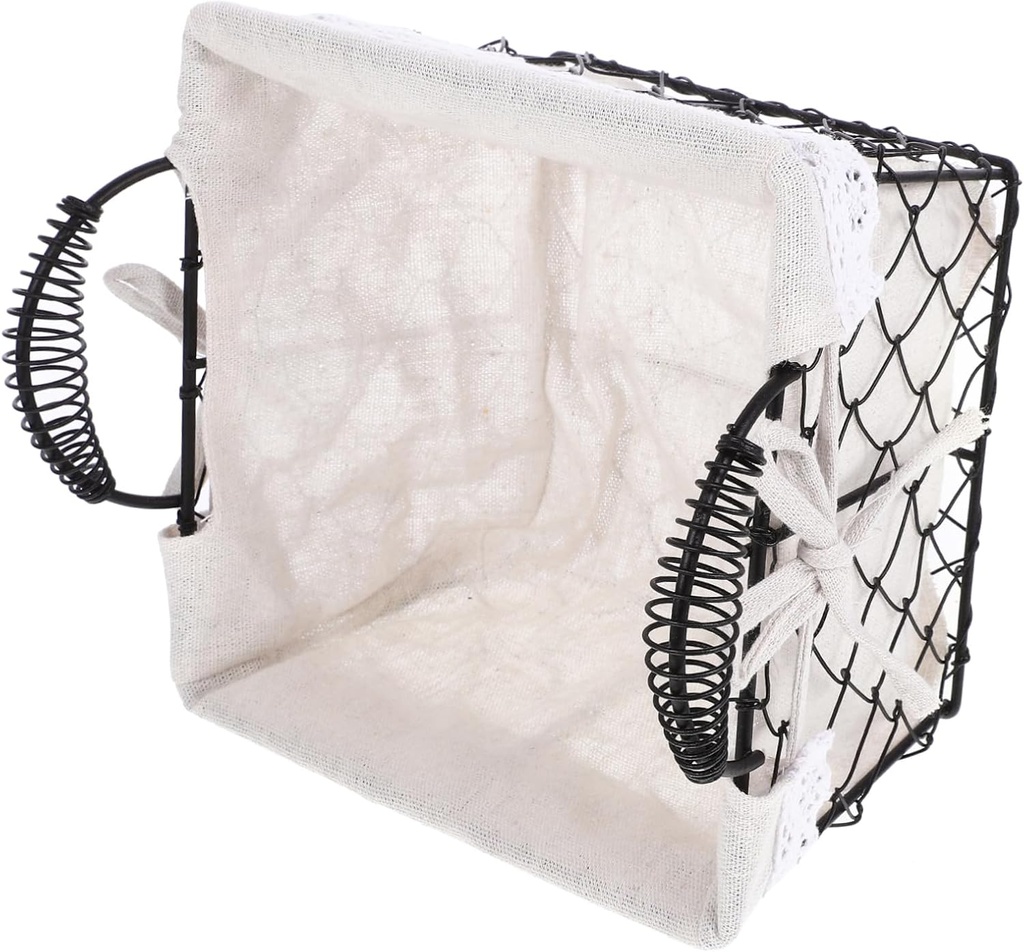 Cabilock Hanging Fruit Baskets for Kitchen Iron Wire Sturdy Multi-use Farmhouse Style Easy to Maintain