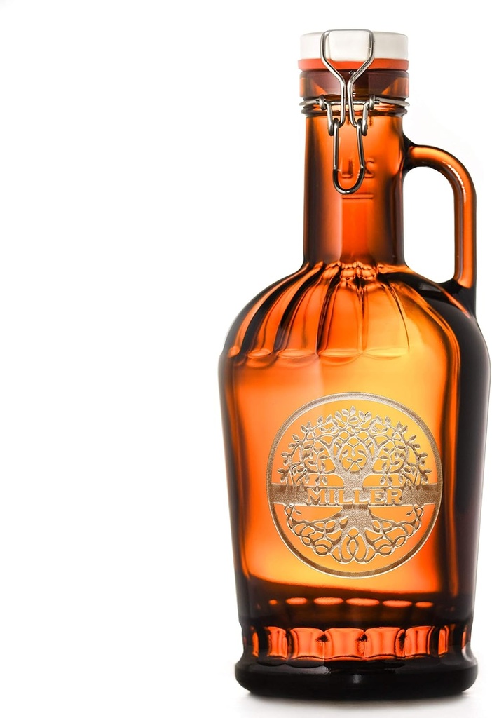 Family Tree Engraved Grolsch German Beer Growler Gift