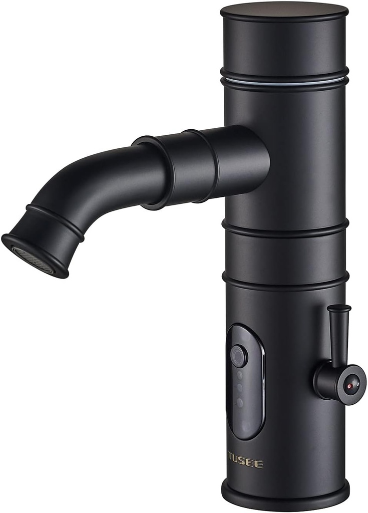 Black Bathroom Faucet, Matte Black Bathroom Sink Faucet, TS-5501M