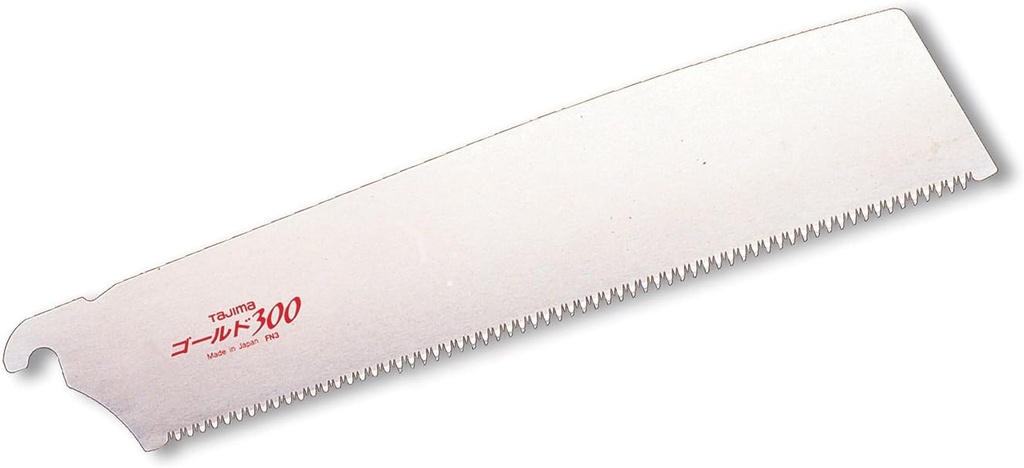 TAJIMA Replacement Pull Saw Blade - 300 mm x 13 TPI Japanese Flush Cut Hand Saw Blade with Premium-Grade Steel & Triple-Edge Cutting Teeth - GNB-300