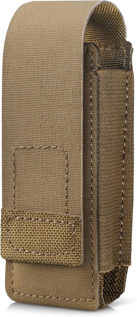 WYNEX OC Pepper Spray Holster Pouch, Small MOLLE Flashlight Holder Tactical Multitool Mag Accessories Pouch for Duty Belt