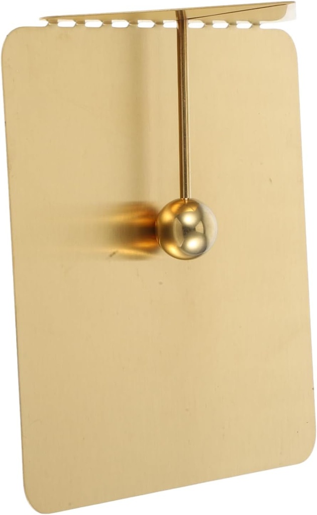 Elegant Stainless Steel Napkin Holder with Weighted Arm Space Saving Vertical Design for Kitchen Dining Room and Restaurant Multipurpose Napkin Storage Rack Finish