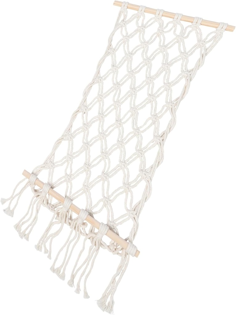 Fruit Hanging Basket Multi-use Storage Bohemia Style Easy Match Kitchen Supply Hand-woven