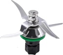Mixing Knife Replacement ，Compatible For Thermomix Vorwerk， TM5 Food Processor ，Compatible For Thermomix， Knife TM5 T New M6 Replacement Blade