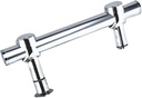 Stainless Steel Glass Door Push-Pull Handle Grab Bar Shower Door Handle Adjustable Hole Distance，Bathroom Stainless Steel Single Side Door Grab Bar,Pull Handle Sets Towel Bar for S