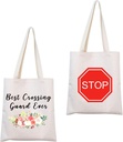 Crossing Guard Tote Bag Crossing Guard Appreciation Gift Best Crossing Guard Ever Shopping Bag for Crossing Guard