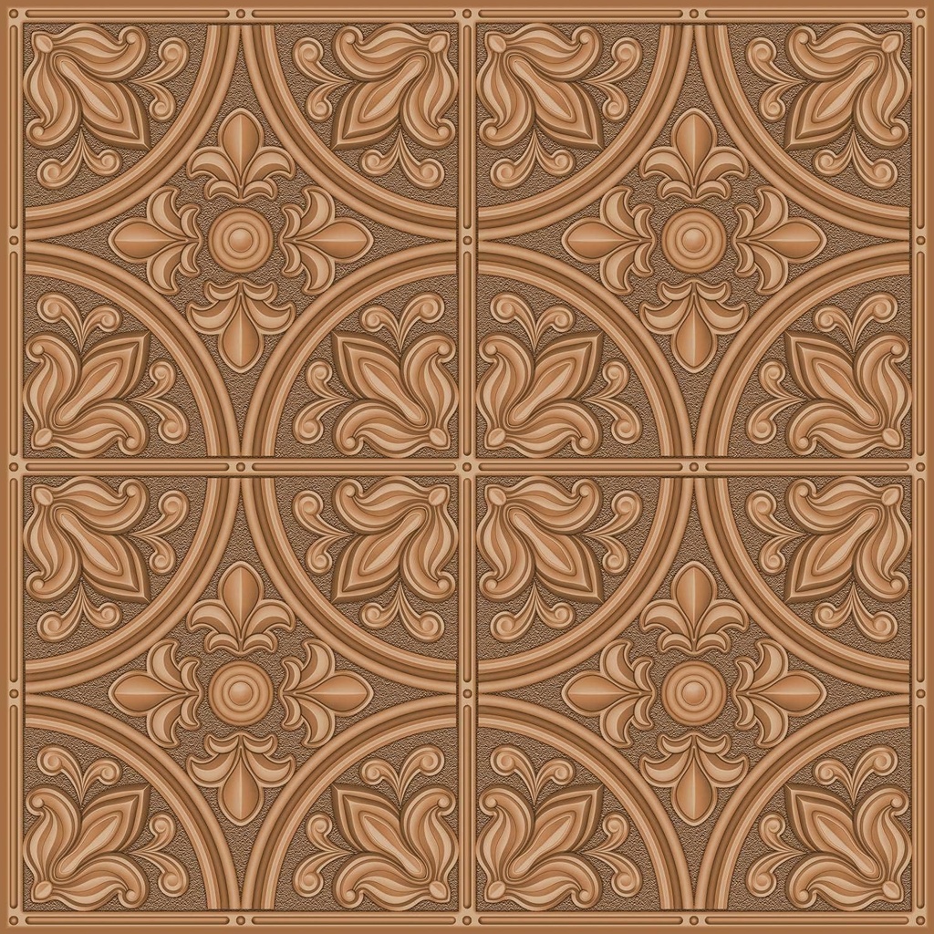 RoomMates TIL4873FLT StickTiles Copper Tin Peel and Stick Tile Backsplash