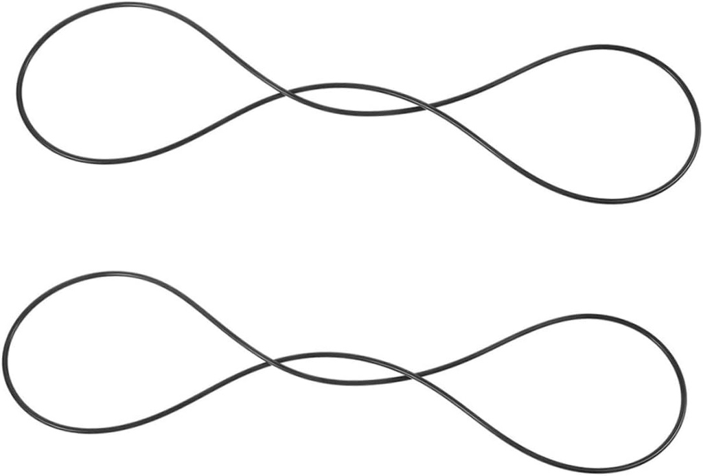 LIFKOME 2pcs Lid Lock Belts for Replacement Lid Straps Elastic Rubber Rings for Slow Cooker