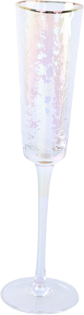 Iridescent Crystal Glass Goblet for Home Decor Weddings Elegant Stemware for Toasting Capacity Chic Design for Parties Celebrations