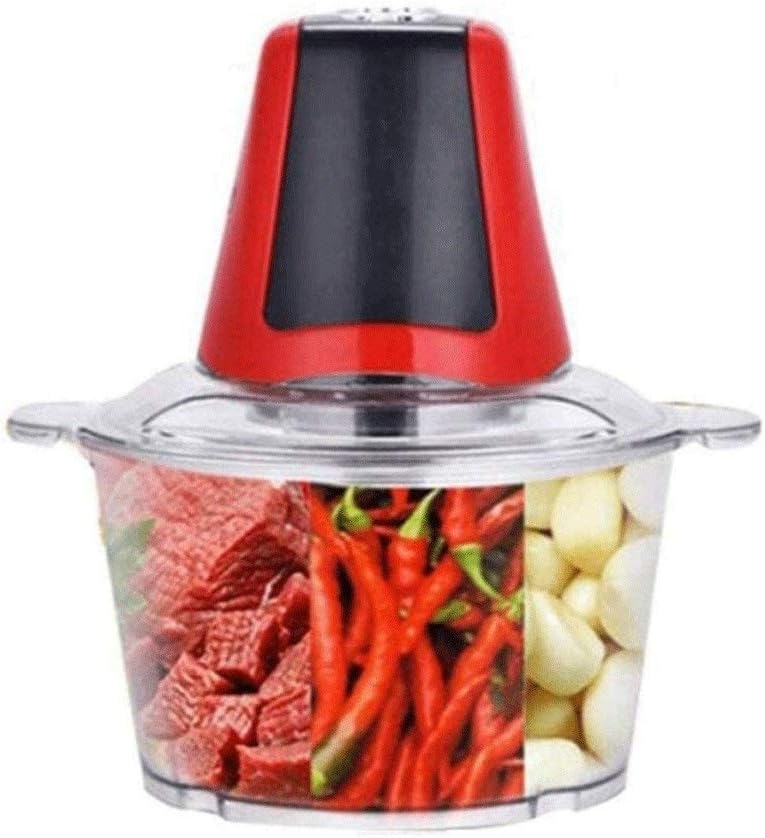 Food Processor, Household Electric Stainless Steel Automatic Meat Grinder, Meat, Vegetable, Fruit and Nut Chopper