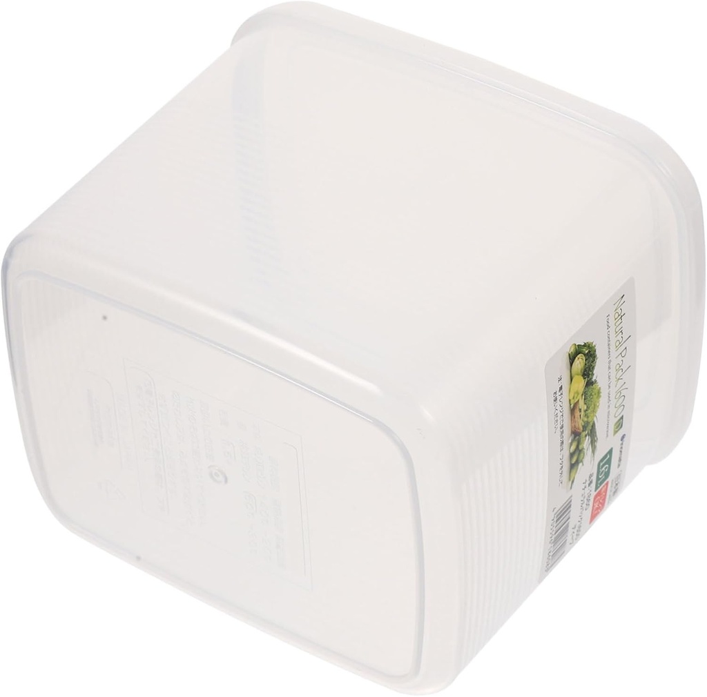 Healifty Plastic Bread Container Household Bread Box for Kitchen Counter Airtight Snack Storage Box with Smooth Surface for Toast Bakery and Pantry Organization