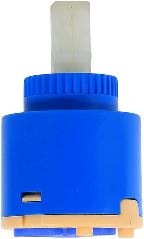 Replacement Faucet Cartridge, Ceramic Disc Cartridge Faucet Water Mixer Tap Inner Control Valve for Kitchen and Bathroom (35mm-Type A)