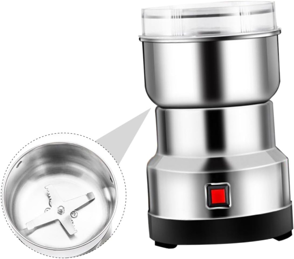 DECHOUS Stainless Steel Grinder Food Mill for Flour Kitchen Grain Grinder Usa Voltage