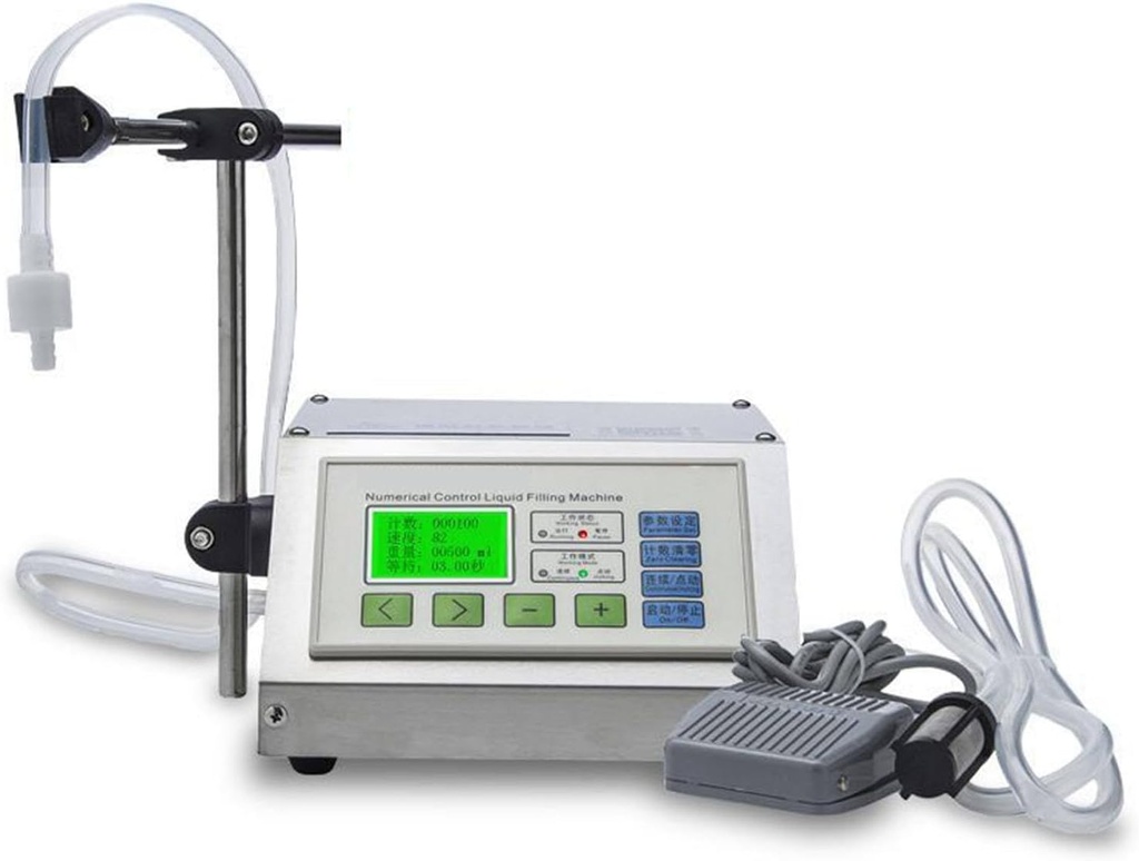 Fully Automatic Filling Machine Liquid Automatic Quantitative CNC Filling Machine Mineral Water Edible Oil Liquor Canning Machine,3.2L/min