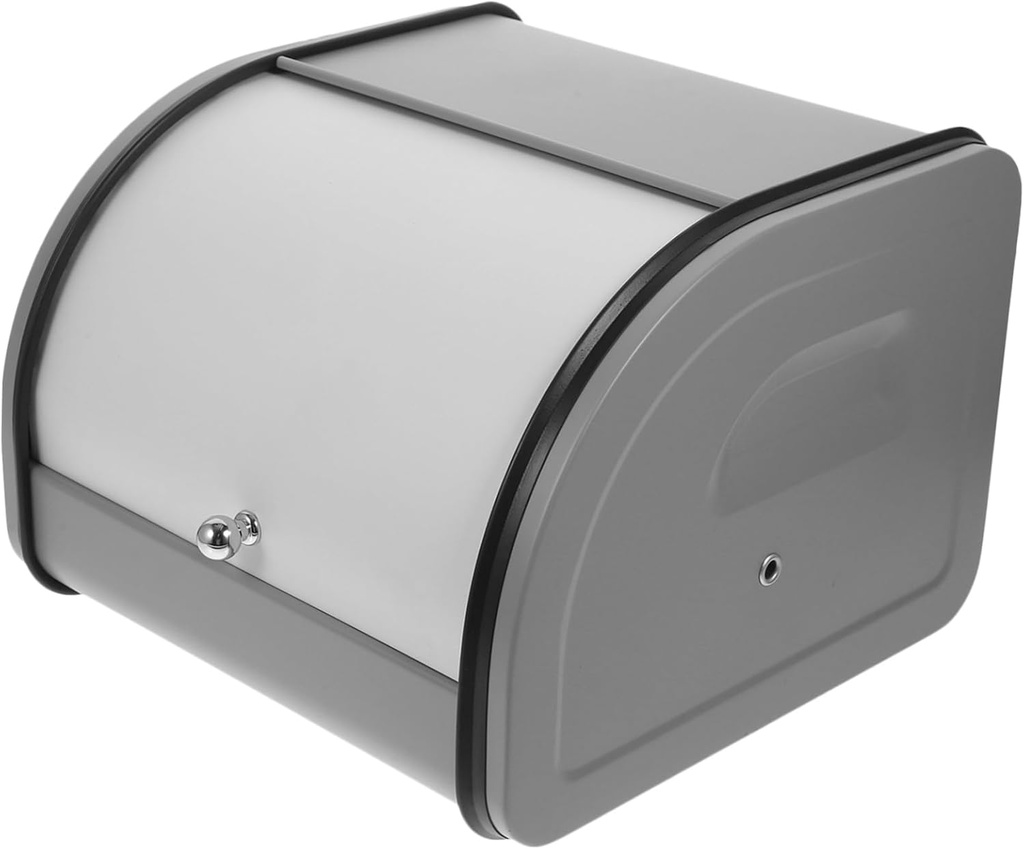 Ciieeo Large Kitchen Bread Box Lid Airtight Bread Storage Container for Countertop for Home Baking and Kitchen Organization