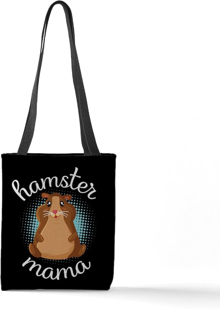 CafePress Hamster Mama 13"x13" Reusable Grocery Shopping Sling Tote Bag