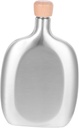 Stainless Steel Flask for Liquor Compact Outdoor Portable Hip Flask for Camping Travel and Family Use Easy to Clean Chic Design for Wine Water and Tea