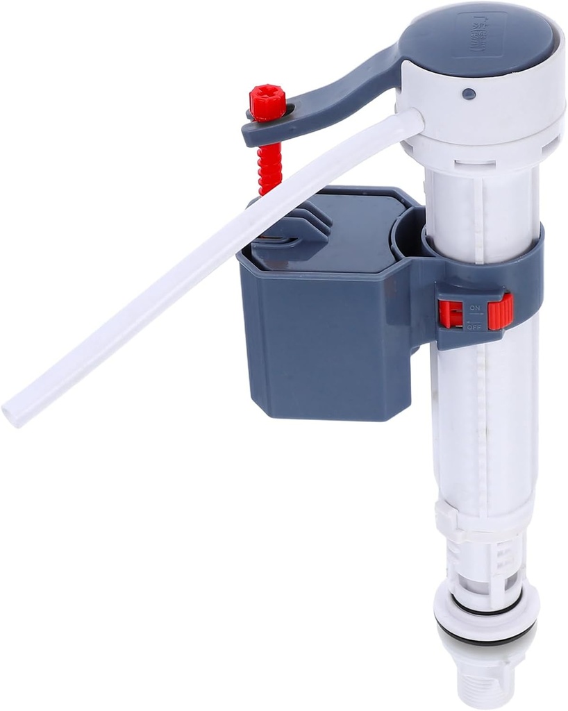 OUNONA Toilet Fill Valve Adjustable Water Inlet Valve Replacement Automatic Water Level Control for Toilet Tank Parts Repair Accessories