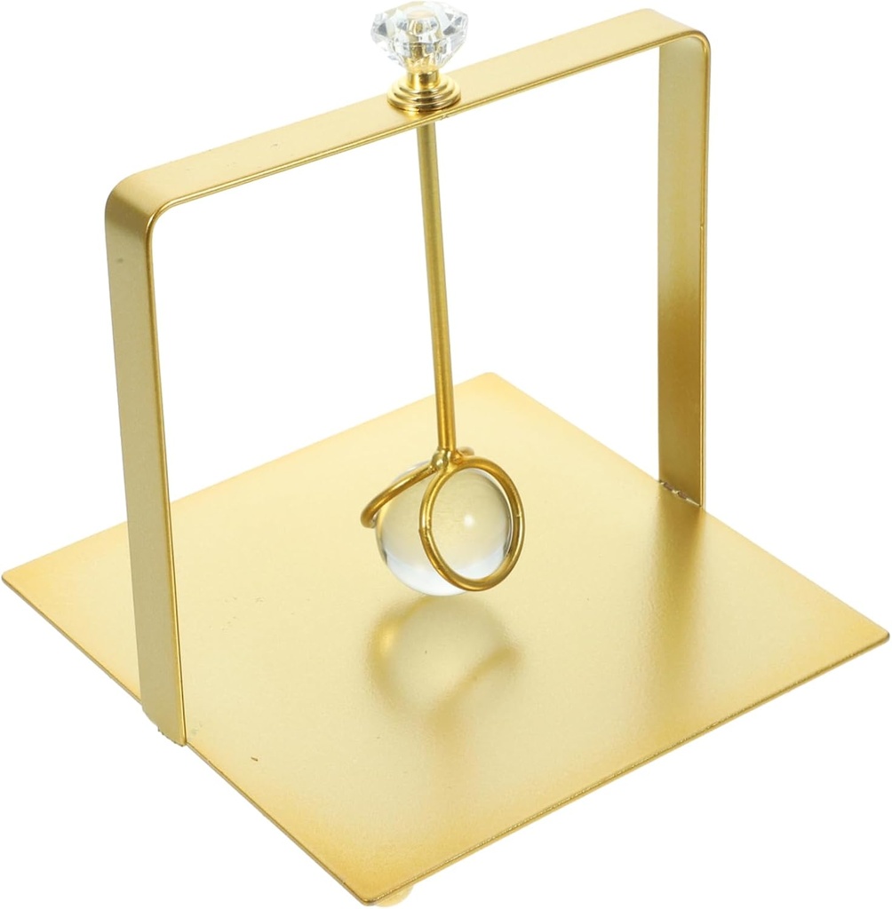 Unomor European Style Vintage Napkin Holder Tissue Dispenser for Kitchen and Dining Table Stable Desktop Organizer for Restaurant Home Cafe Bar Use Gold Finish