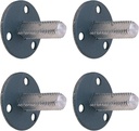 Renovators Supply Manufacturing Dummy Door Knob Spindle 1 in. Dummy Door Handle Spindle with Mounting Hardware Pack of 4